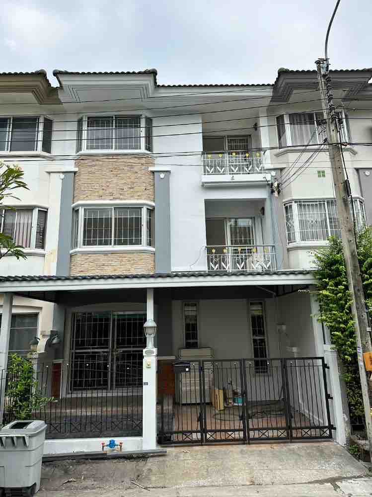 💛Townhome โครงการ ศุภาลัย วิลล์ เอกมัย-รามอินทรา💛🔥4 ห้องนอน เพียง 18,000 บาท/เดือน เท่านั้น‼️