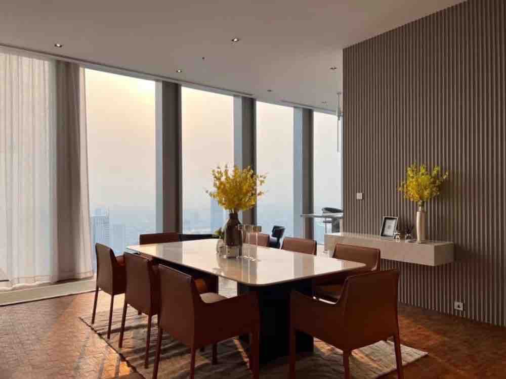 ✨ Ultra Luxury Condo For rent : The Ritz-Carlton Residences Bangkok 🔥4 bedroom Special Rate For Rent 350,000 bath/month🔥