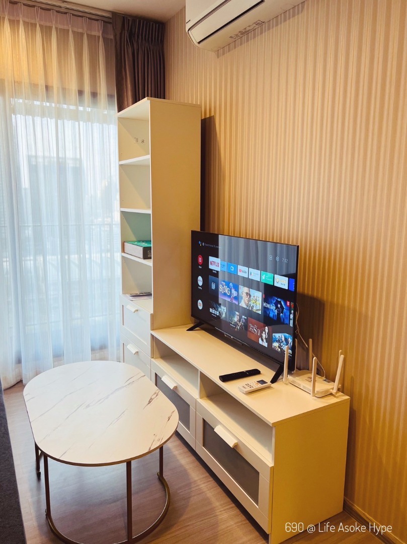 🎀 Life Asoke Hype 🔥1 bedroom plus ห้องแต่งสวย ราคาพิเศษ 22,000 บาท/เดือน 🔥