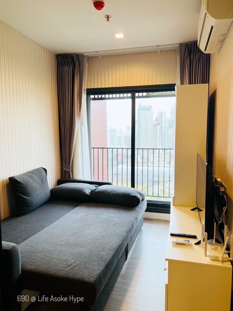 🎀 Life Asoke Hype 🔥1 bedroom plus ห้องแต่งสวย ราคาพิเศษ 22,000 บาท/เดือน 🔥