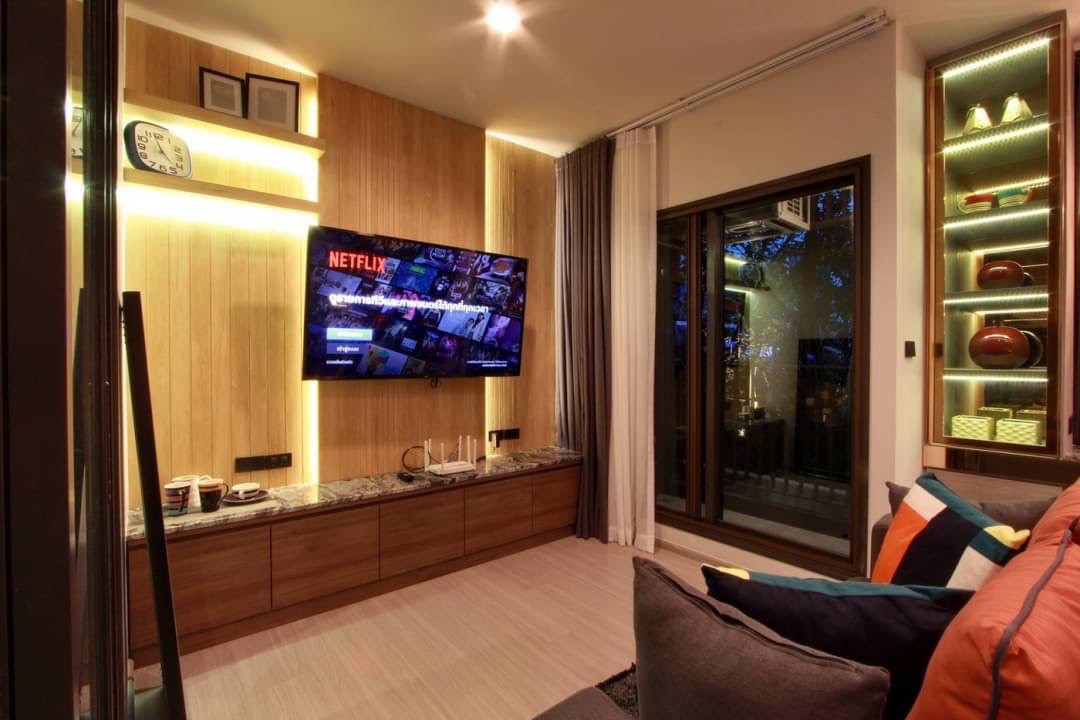 🏠 Life Asoke-Rama9 🔥 studio type ตกแต่งสวย ราคาเช่าเพียง 16,000 บาท/เดือน ‼️