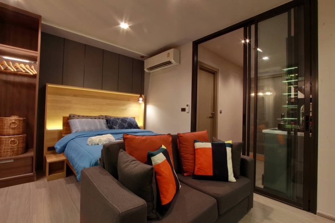 🏠 Life Asoke-Rama9 🔥 studio type ตกแต่งสวย ราคาเช่าเพียง 16,000 บาท/เดือน ‼️