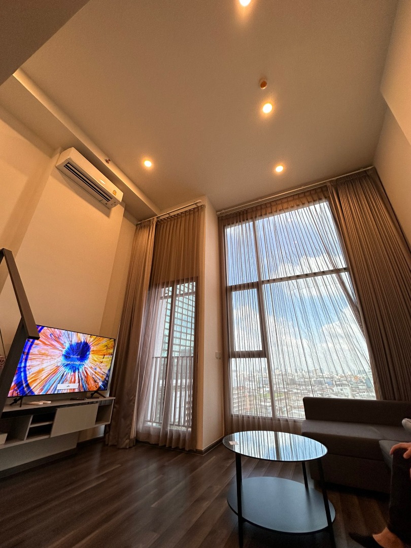 💝 Knightsbridge Space Rama9 🔥 Duplex ห้องแต่งสวย กว้าง 45 ตรม. ราคาเพียง 25,000 บาท/เดือน ❗️