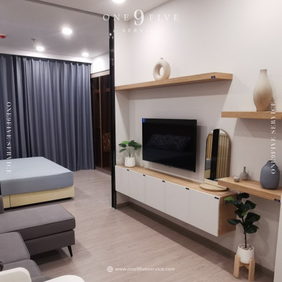 🌈 One9Five Asoke-Rama 9 🔥 1 bedroom ห้องกว้าง แต่งสวย