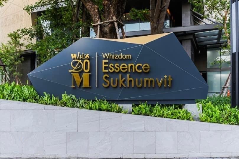 🌷Whizdom Essence Sukhumvit : วิสซ์ดอม เอสเซ้นส์ สุขุมวิ🌷 🚝 รถไฟฟ้า BTS ปุณณวิถี