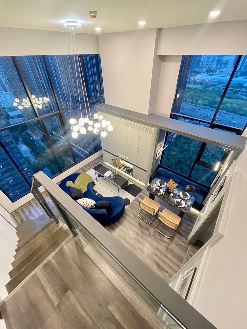 📌 Knightsbridge Space Rama9 ⚡Duplex room Luxury condominiums ready to move in