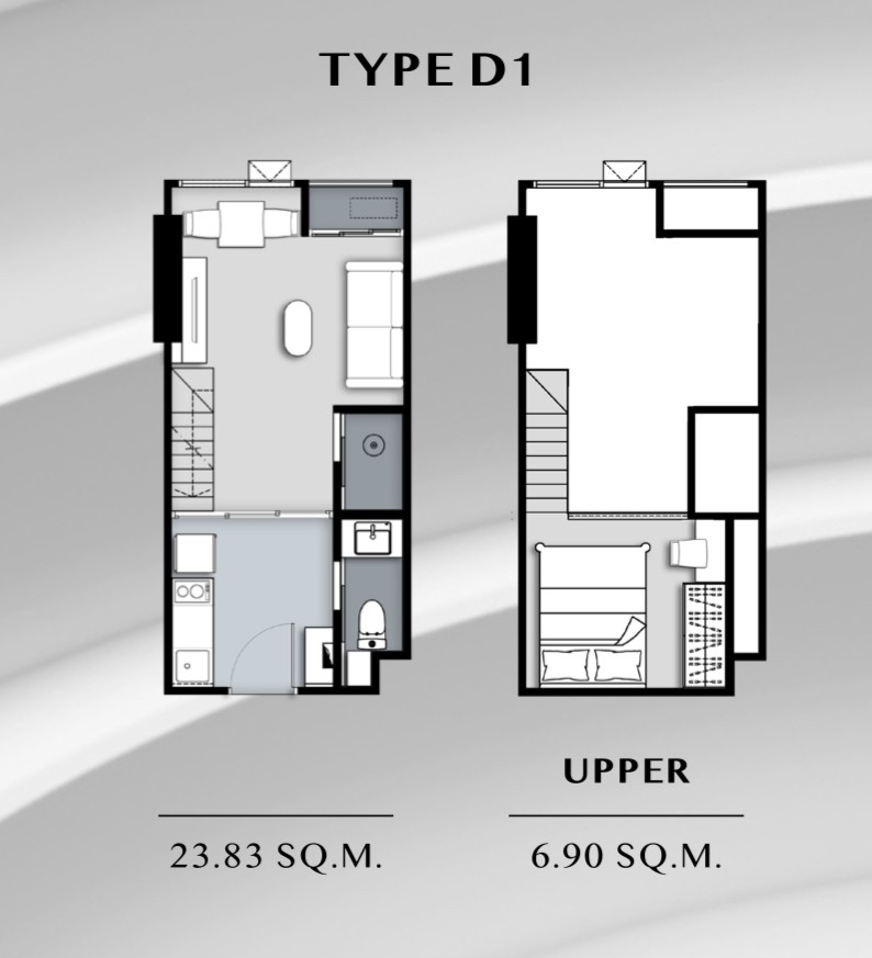 💯 Knightsbridge Space Rama9 ⚡Duplex room Luxury condominiums ready to move in