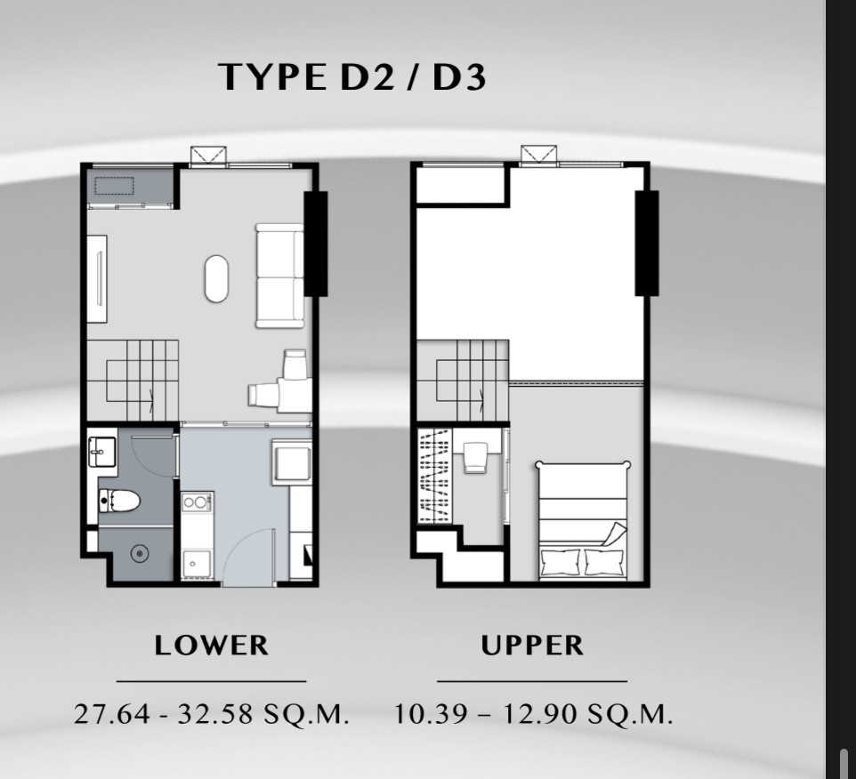 🍀 Knightsbridge Space Rama9 ⚡Duplex room Luxury condominiums ready to move in