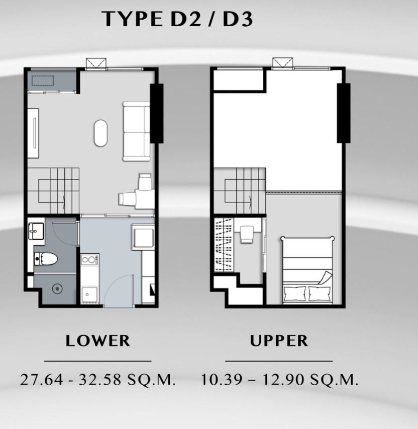 🌻 Knightsbridge Space Rama9 ⚡Duplex room Luxury condominiums ready to move in