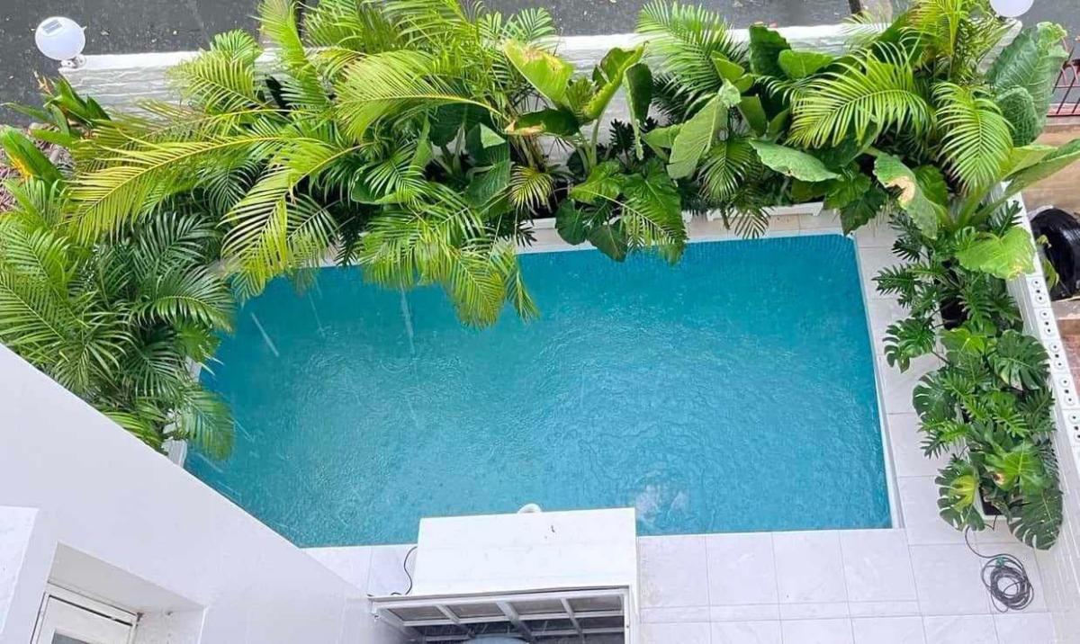 💐 Townhouse 4.5 ชั้น ให้เช่า Tropical pool villa พูลวิลล่าสไตล์บ้านพักตากอากาศพร้อมอยู่แถวรัชดาห้วยขวาง