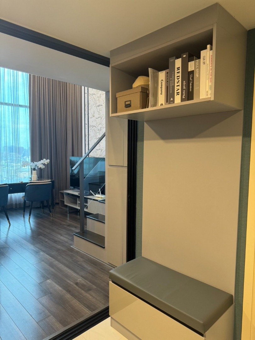 💝 Knightsbridge Space Rama9  🔥 Duplex 1 bedroom plus ห้องแต่งสวย